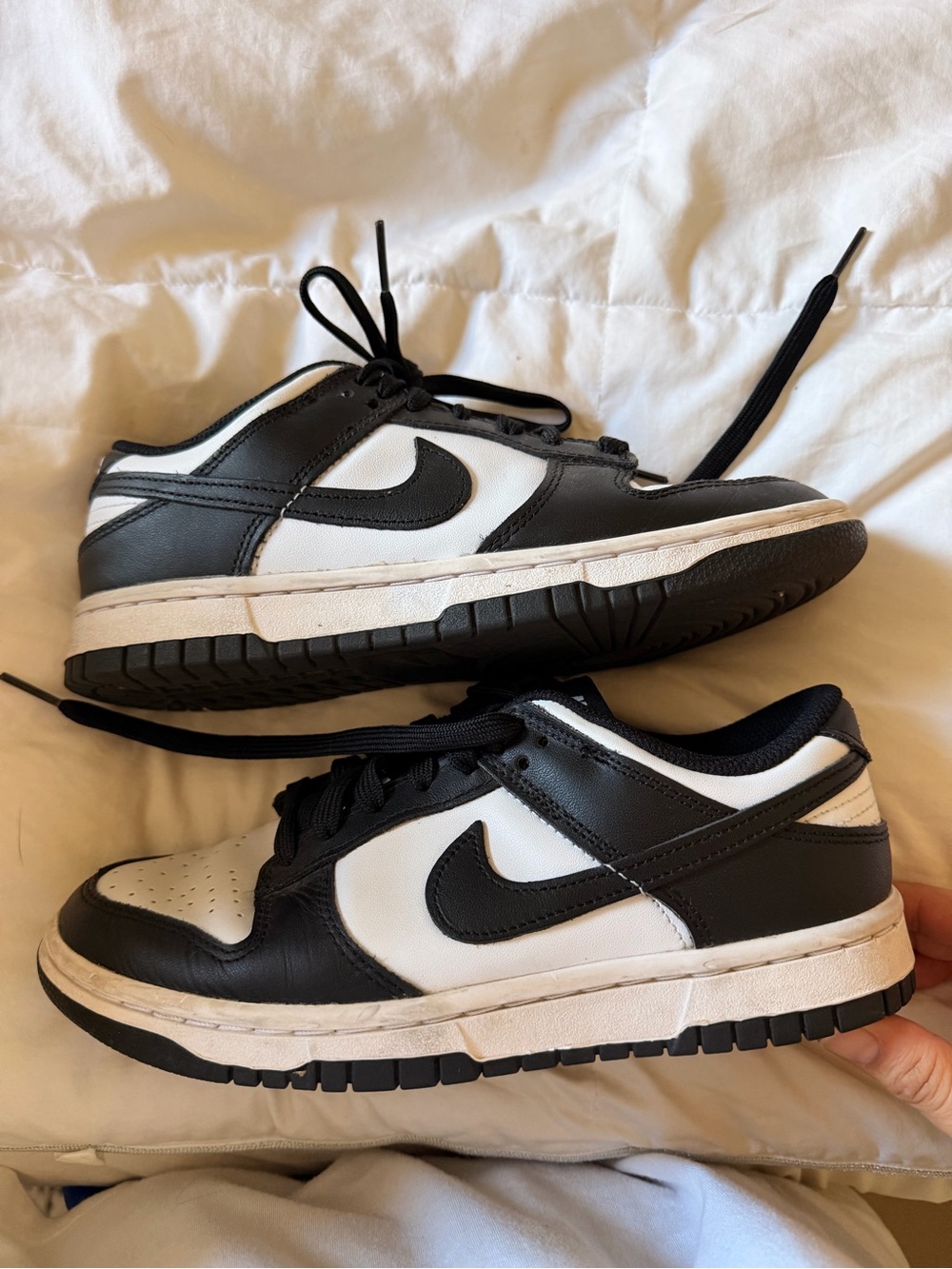 Nike Pandas Black and White Low-Top Sneakers